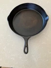 Wagner Ware Sidney #O Antique Cast 12 Inch Cast Iron Skillet with Heat Ring