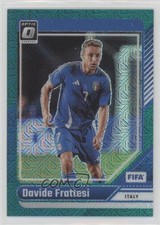 2024-25 Panini Donruss FIFA Optic Teal Mojo Prizm 11/49 Davide Frattesi #30 n0c