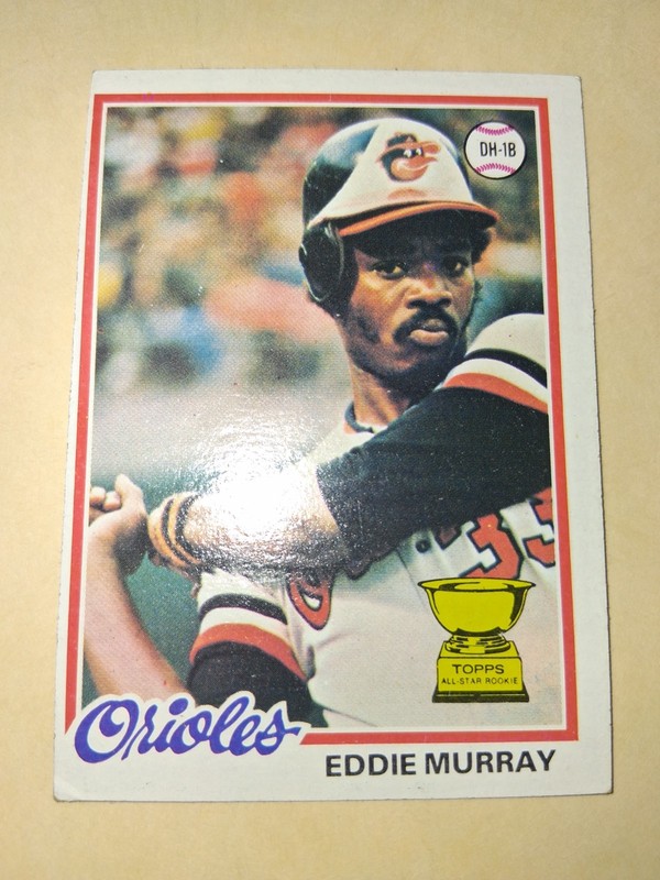 SL 2032/1978 Topps Card 36 Eddie Murray Card baseball card singles