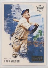 2020 Panini Diamond Kings Artist Proof Gold 46/49 Hack Wilson #40 HOF 0l2