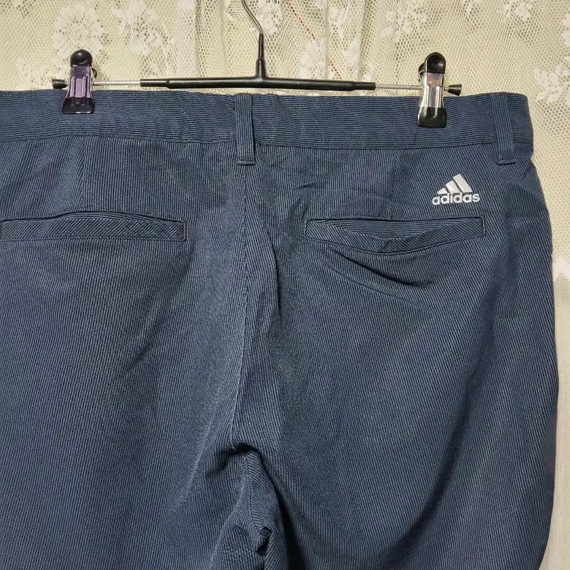 Adidas Men's Performance Stretch Pants - Size 38 Navy thumbnail 7