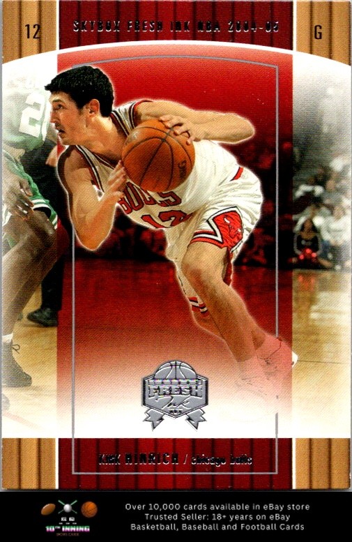 2004-05 SkyBox Fresh Ink BASKETBALL #3 Kirk Hinrich