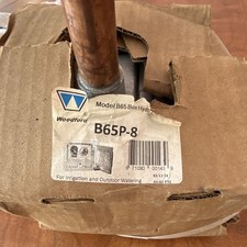 Woodford B65P-8 Freezeless Wall Box Hydrant 8in Copper/Brass ASSE 1019