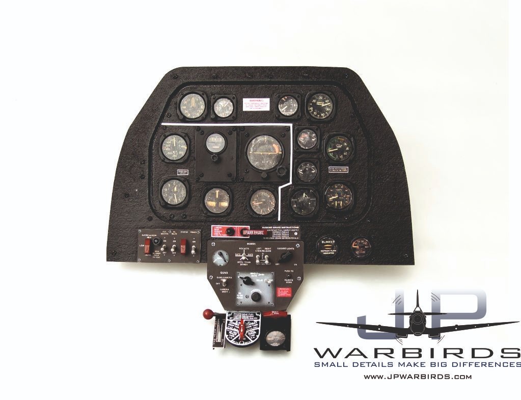 Giant 1/5 scale P-51D Mustang instrument panel | eBay