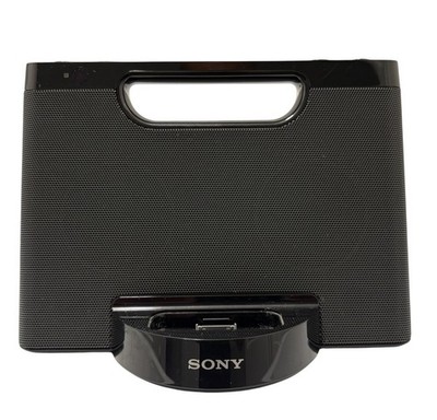 Sony Personal Audio Docking System RDP-M5iP iPod iPhone Speaker (No Power Cord)