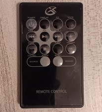 GPX HM3817DT Wireless Remote Control For Wall-Mountable Boombox