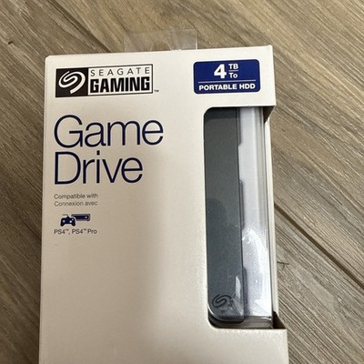 New - Seagate Game Drive 4TB Portal HDD for PlayStation Gaming Hard Drive 4 TB