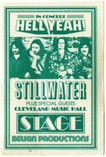 Stillwater 2000 casi famosa gira de conciertos utilería de película escenario backstage pase
