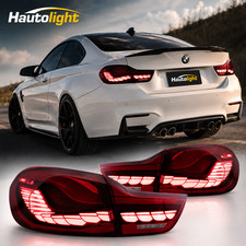 Voll LED R�ckleuchten Passend f�r BMW F32 F33 F36 F82 F83 2013-2020 Rot OLED