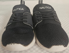Boy's Slip On Nautica Black Sneaker US Size 6 Toddler Footwear/ Kid's Shoes