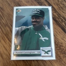 Upper Deck 1992 Gold Randall Cunningham #G35 Philadelphia Eagles NFL Football