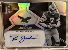 Panini 2017 Spectra Signatures Ron Jaworski Autograph #S-RJ /99 Eagles NFL