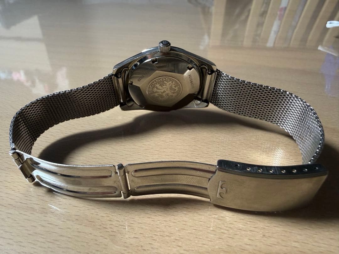 Technos Skymaster Automatic Watch Silver Dial & B… - image 3