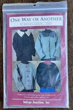 Indygo Junction One Way Or Another Reversible Jacket Pattern Size S - L