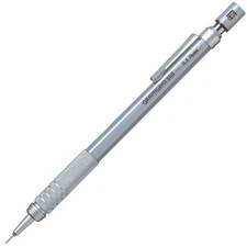 Graph Gear 500 Mechanical Pencil 0.3mm Silver Writing Instrument for Drafting