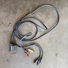 Official Microsoft Xbox 360 Audio Video AV Component HD Cable Cord  Authentic 