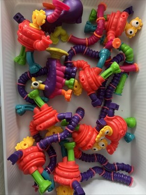 1996 Nickelodeon Tangle Twist A Zoid McDonald's Happy Meal Toy Lot Vintage 90s
