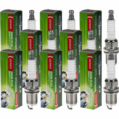 8x DENSO Zündkerzen Iridium für Audi A5 Cabriolet 8F7 S5 quattro 3.0 TFSI A4