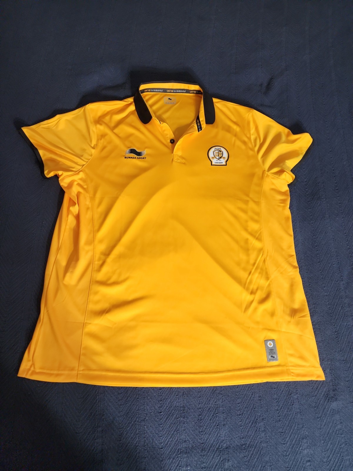 Cambridge United 2012-2013 Centenary Home Jersey Vintage Soccer 2XL