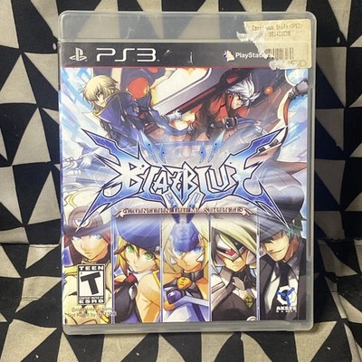BlazBlue: Continuum Shift (Sony PlayStation 3, 2010) PS3 - Tested And Working
