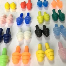 20Pcs Silicone Ear Plugs Anti Noise Snore Earplugs Comfortable For Study Slee_YR