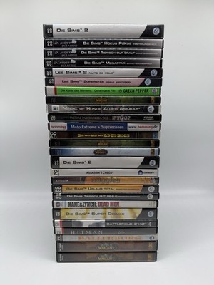 26 Pc Spiele Sammlung | Konvolut - verschiedene Titel
