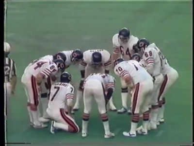 1977 NFL Season Week 8 Chicago Bears vs Houston Oilers TV Game DVD