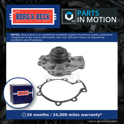 Water Pump fits FORD MONDEO 3.0 02 to 07 Coolant B&B 2S7E8501BA 2S7E8501BB New