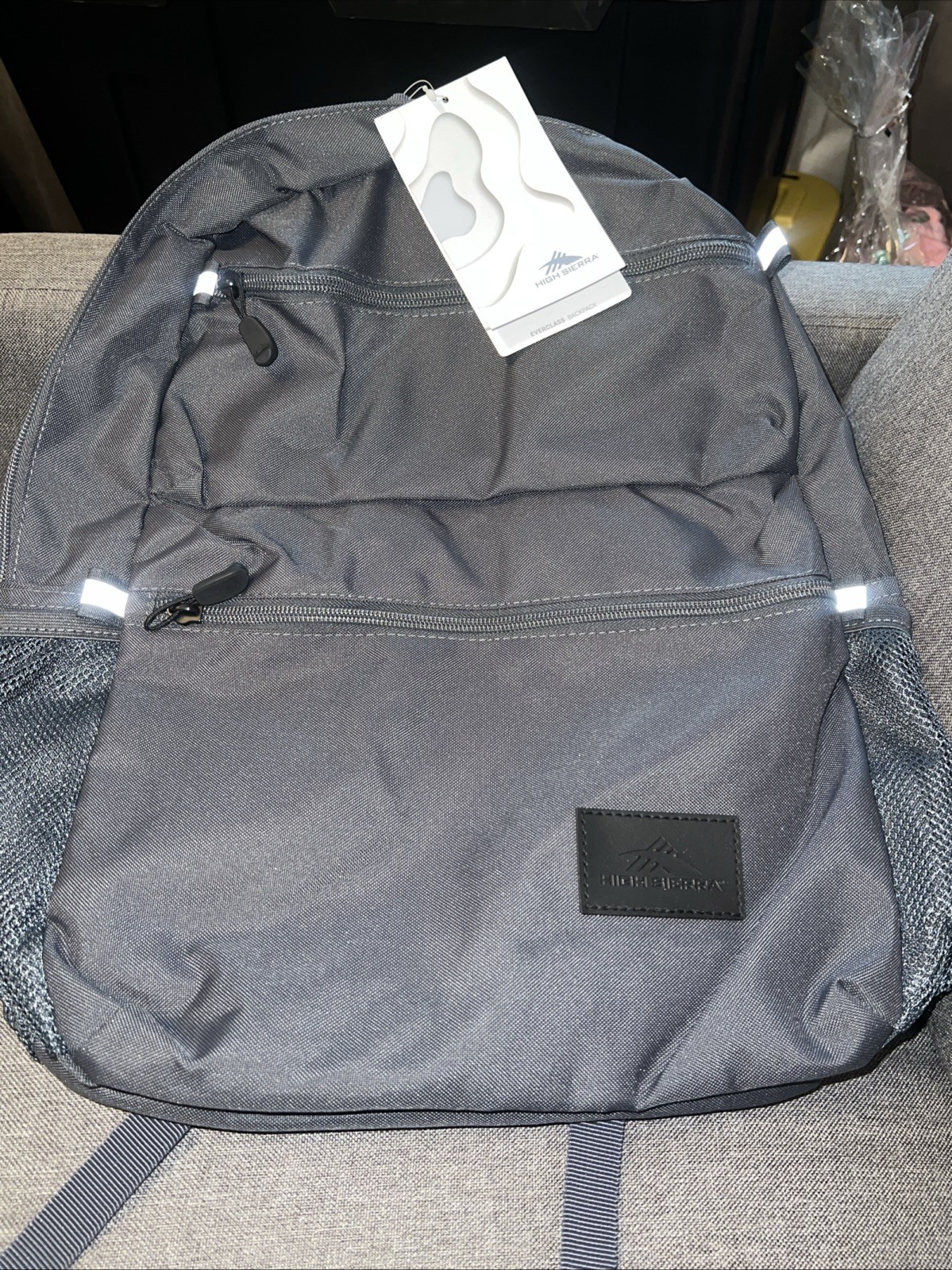 High Sierra Everclass Backpack  Dark Gray, NWT
