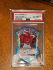 2023 Panini Chronicles Crown Royale James Wood Auto Future Kings Die-Cut SP#1/1