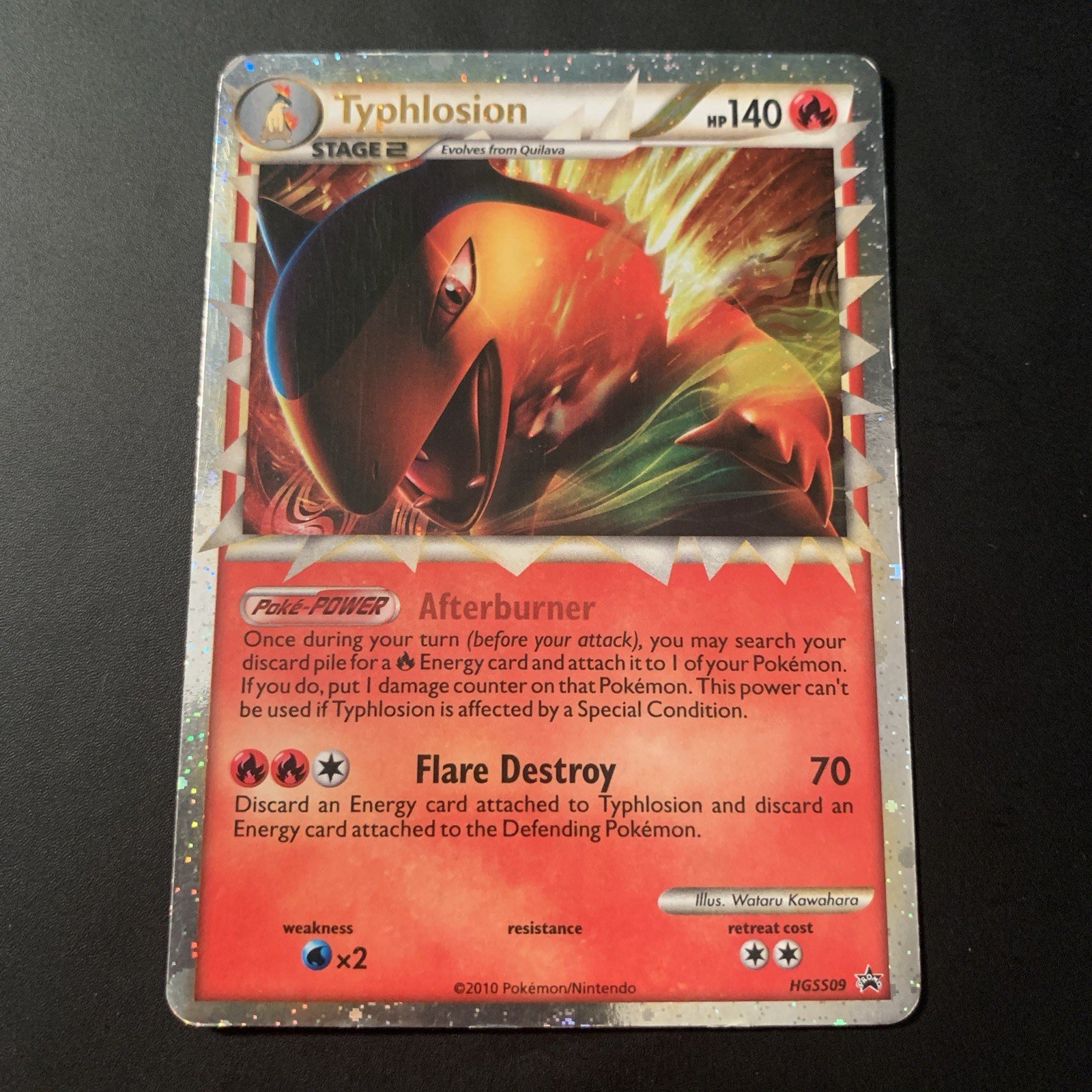 Typhlosion Prime - HGSS09 - Pokemon Promo Black Star - Ultra Rare Holo MP