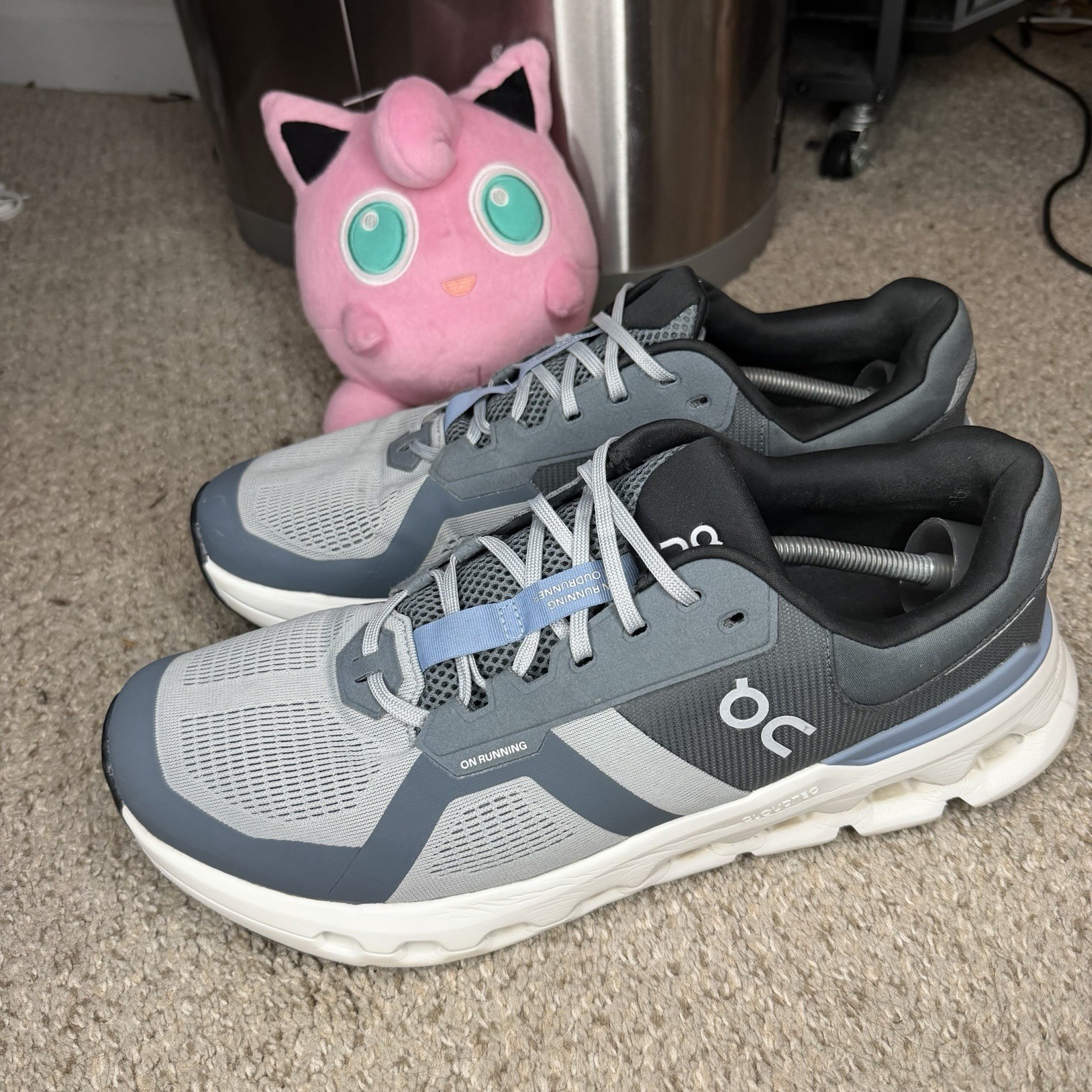 On Cloudrunner 2 Alloy Chambray Running Sneakers … - image 2