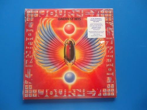 Journey Greatest Hits LP (2018) NEW 180g Audiophile Shrink Wrap Tear