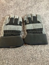 Wells Lamont Welding Gloves Gray Black Used Size L