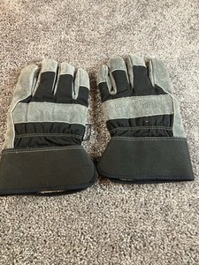 Wells Lamont Welding Gloves Gray Black Used Size L