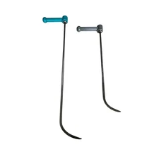 Universal  PDR INOX 2-Piece 360° Rotating Paintless Dent Repair Rod Set – 10mm