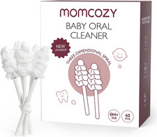Momcozy Baby Tongue Cleaner Gauze, Baby Toothbrush Disposable Oral Cleaner, Todd
