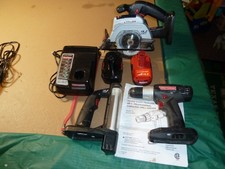 Lot of Craftsman Cordless Drill/ Driver, Circ...