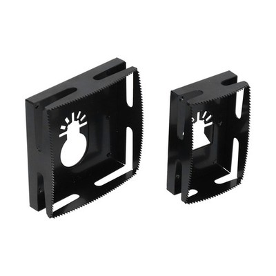 Square Slot Cutter Electrical Wall Outlet Woodworking Milling Tool Rectangle SET