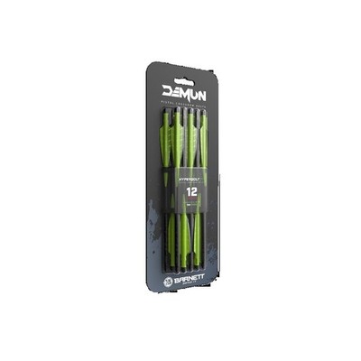 Bolts 7 Inch 2 Fletching 12 Pack for Tri Strike