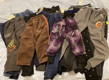Bundle of children's winter warm trousers and tights job a lot