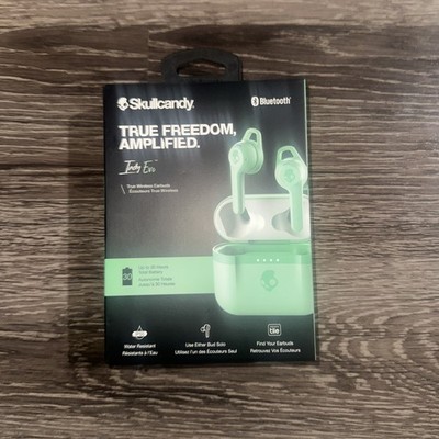 Skullcandy INDY EVO In Ear Wireless Bluetooth Earbuds Mint GREEN NEW NIB