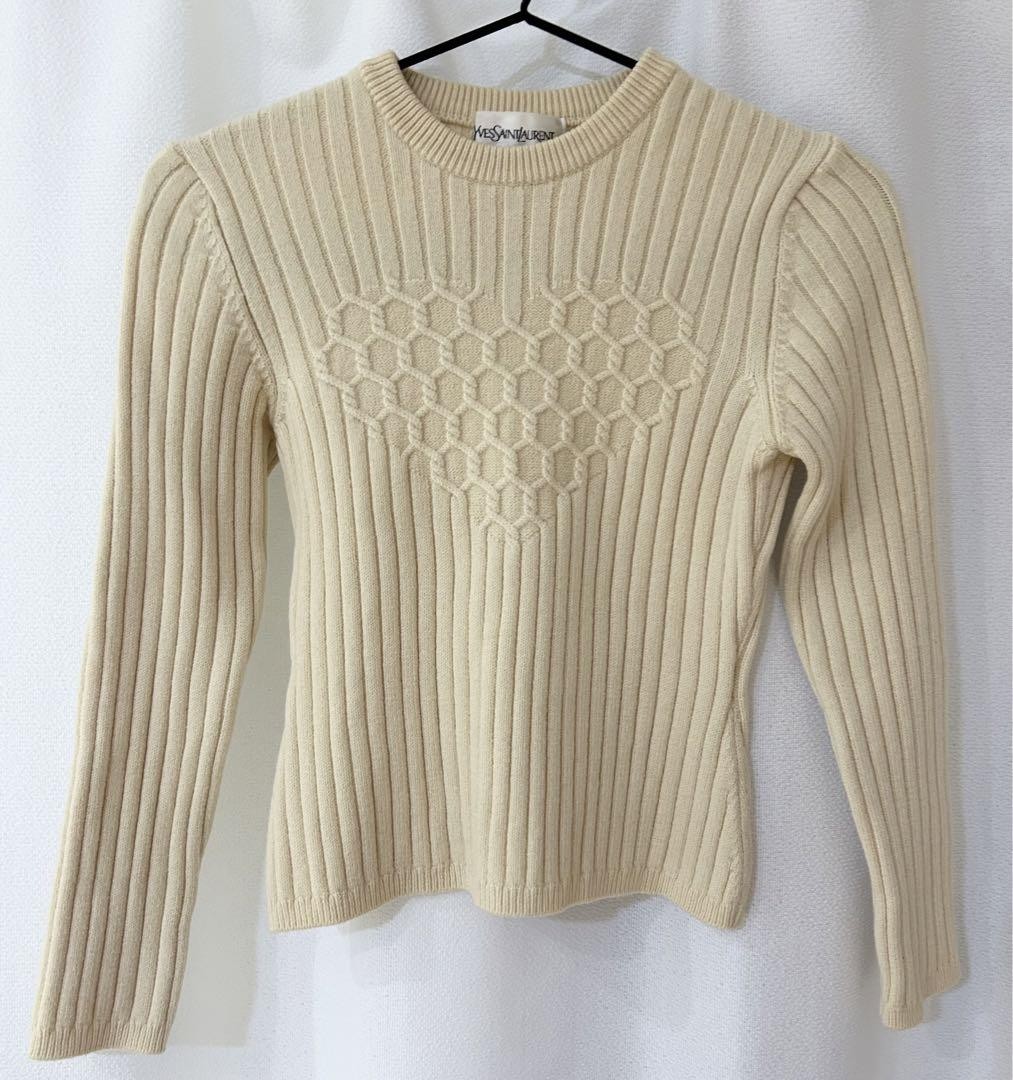 Maglia Yves Saint Laurent Donna XS Difficile da Trovare Carina Alta Qualità Elegante Clothi