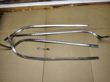 1957-1960 Ford Truck Rear Window Stainless Trim Set Big Window Original Ford