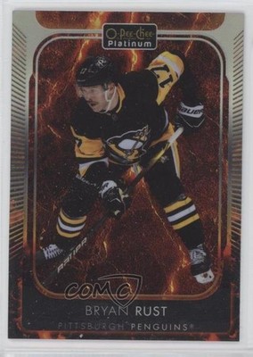 2021-22 O-Pee-Chee Platinum Hot Magma 100/499 Bryan Rust #110 10r6