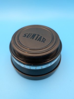 Vintage Suntar Aux. Wide Angle 1:4 Lens Attachment Japan Untested w/ Cap