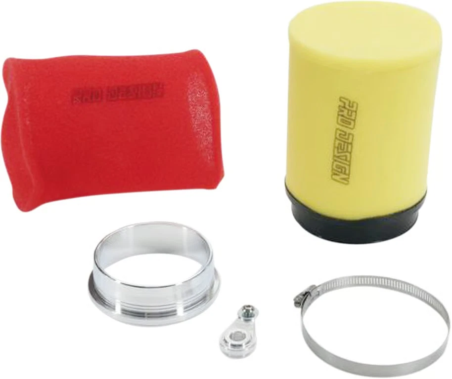 Kit de filtro de aire de espuma de flujo Pro Design Pro #PD-245 Honda TRX450 2006-2008 56-3187 Foto 2 de 4