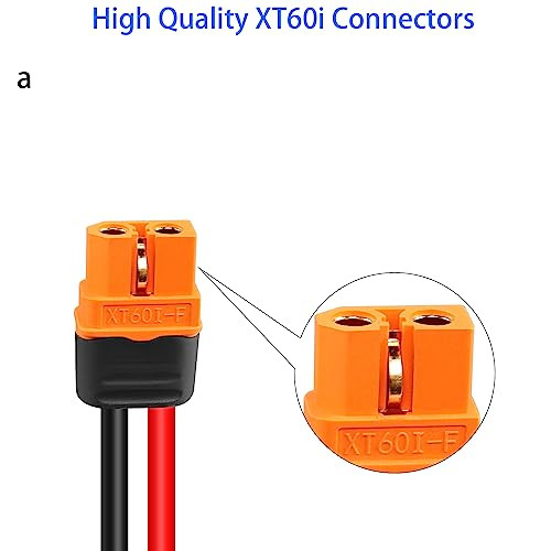 XRDS 100FT Solar Connector To XT60 Female Extension Cable - View #2