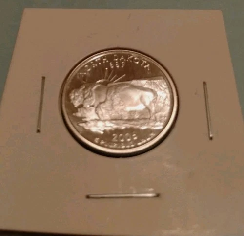 2006-S 50 State Quarters North Dakota Proof — photo from the most recent tracked eBay sale
