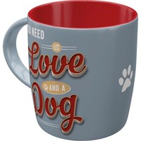 Nostalgic-Art - Kaffeebecher Kaffeepott Teetasse Keramik - Love Dog